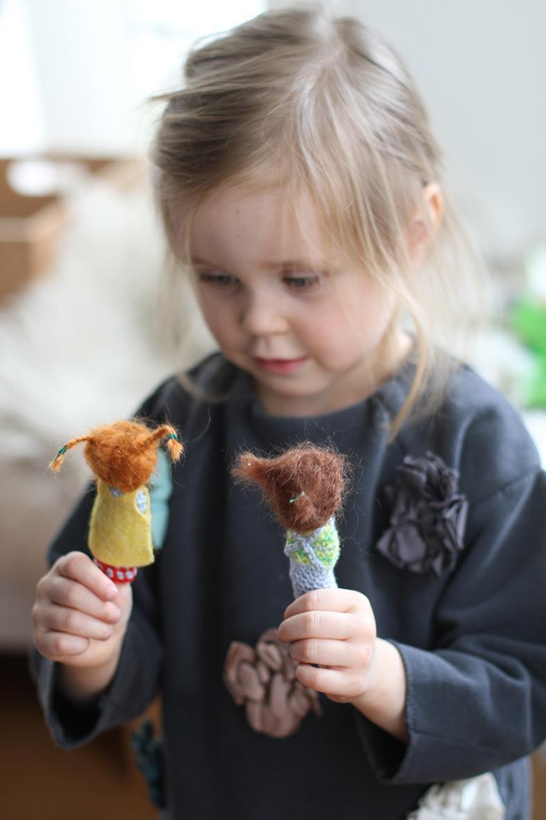 Bild: 9783772531354 | Fingerpüppchen häkeln und nähen | Kleine Lieblinge fürs Kinderzimmer