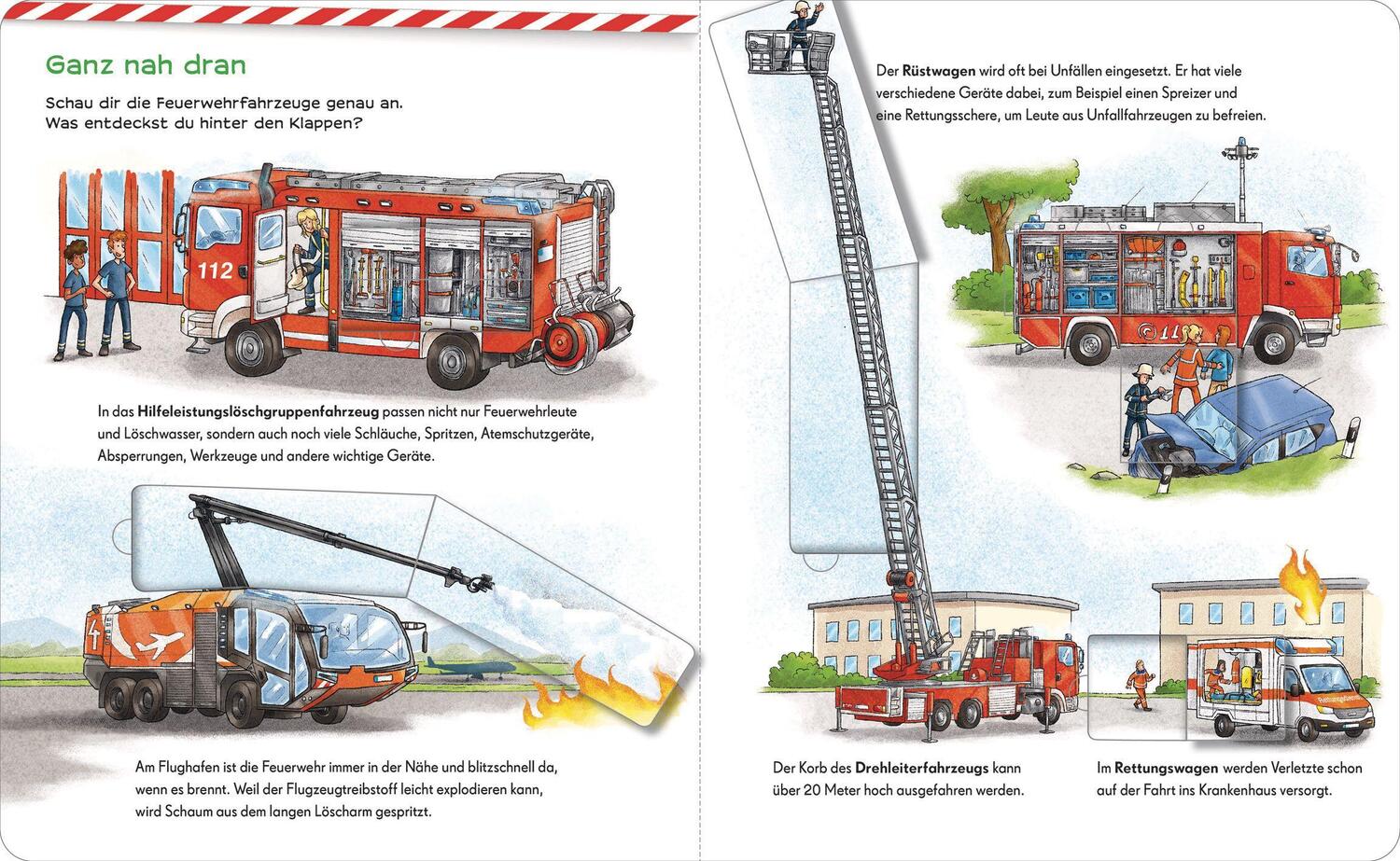 Bild: 9783328301011 | Fahrzeuge sind toll! - Bei der Feuerwehr | Linda Sturm | Buch | 12 S.