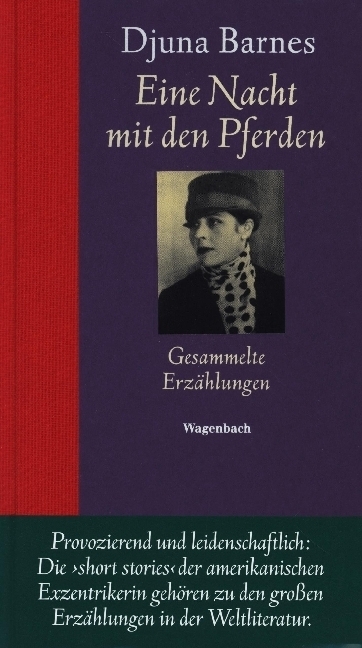 Cover: 9783803131423 | Eine Nacht mit den Pferden | Djuna Barnes | Buch | 352 S. | Deutsch