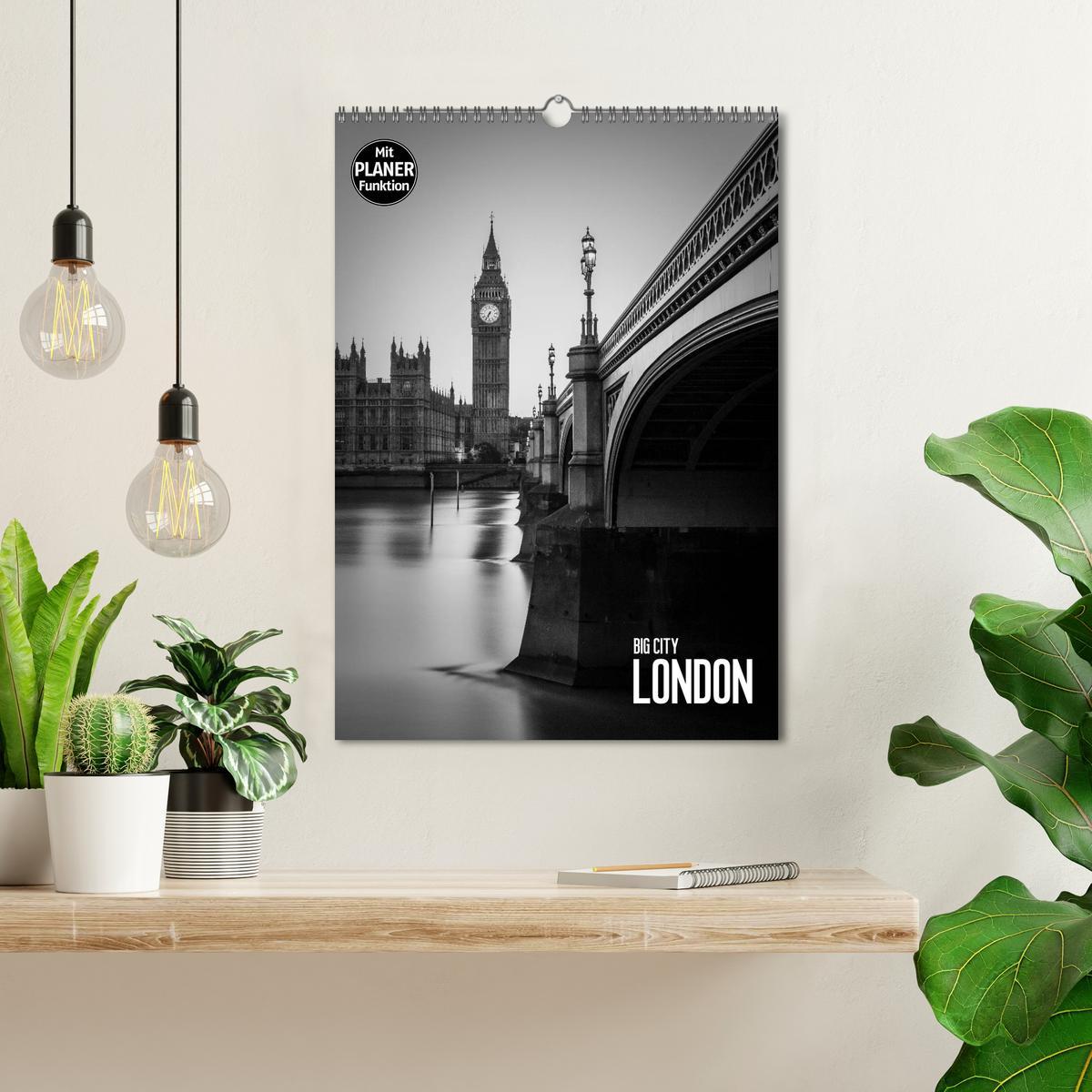 Bild: 9783457016374 | Big City London (Wandkalender 2025 DIN A3 hoch), CALVENDO...