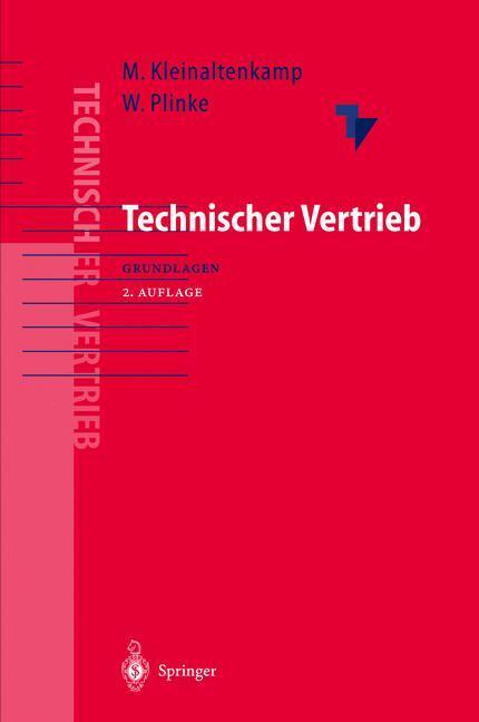 Cover: 9783642629631 | Technischer Vertrieb | Grundlagen des Business-to-Business Marketing