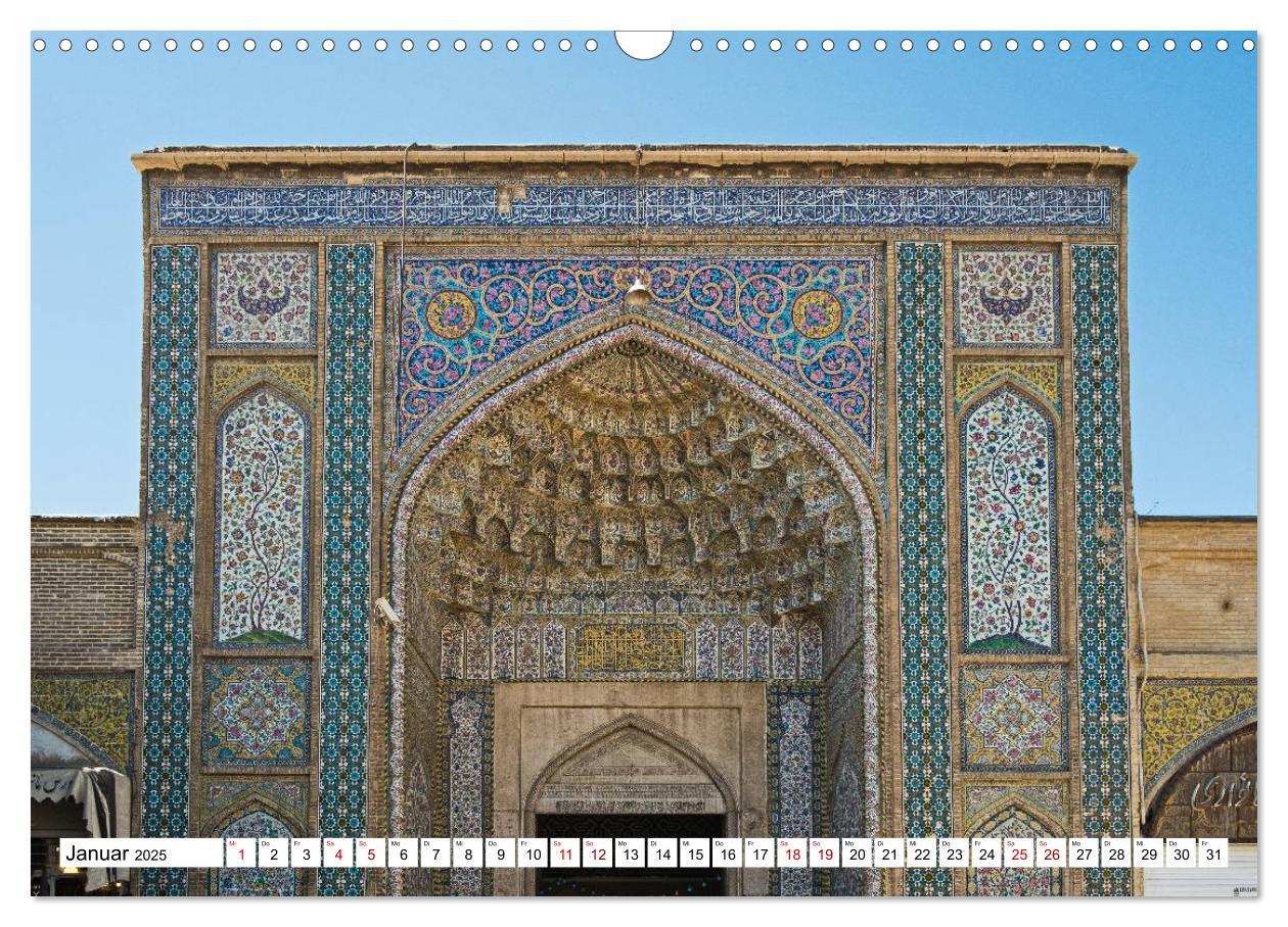 Bild: 9783435416998 | Städte des Irans - Shiraz (Wandkalender 2025 DIN A3 quer), CALVENDO...