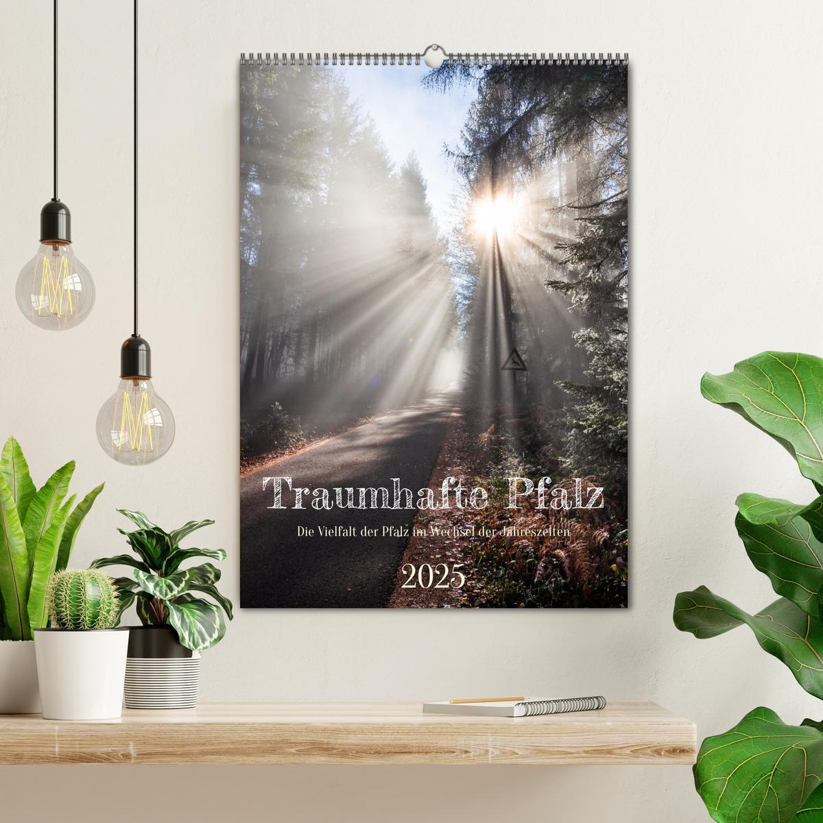 Bild: 9783435896240 | Traumhafte Pfalz (Wandkalender 2025 DIN A2 hoch), CALVENDO...