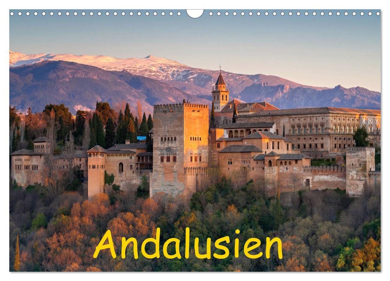 Cover: 9783435010370 | Andalusien - Spanien (Wandkalender 2025 DIN A3 quer), CALVENDO...