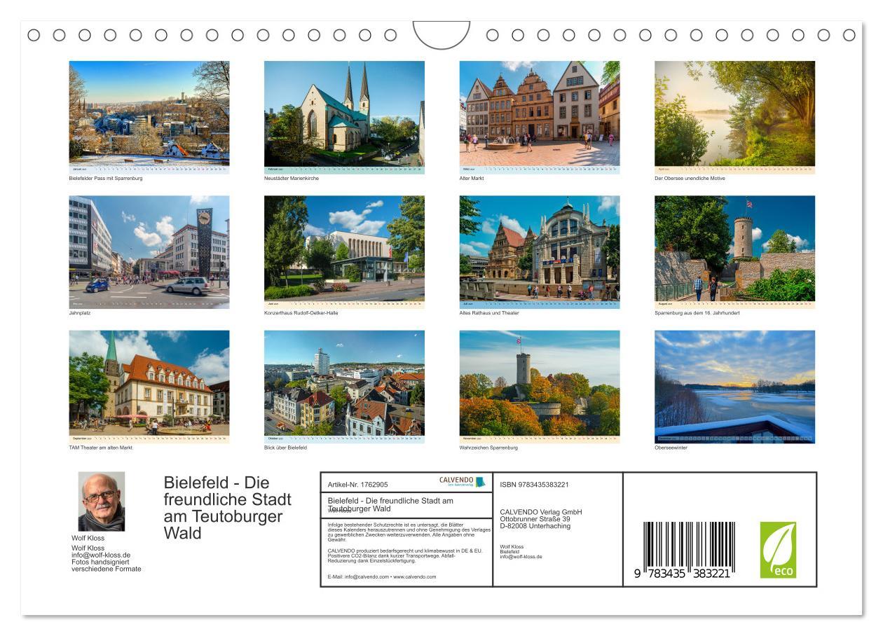 Bild: 9783435383221 | Bielefeld - Die freundliche Stadt am Teutoburger Wald (Wandkalender...