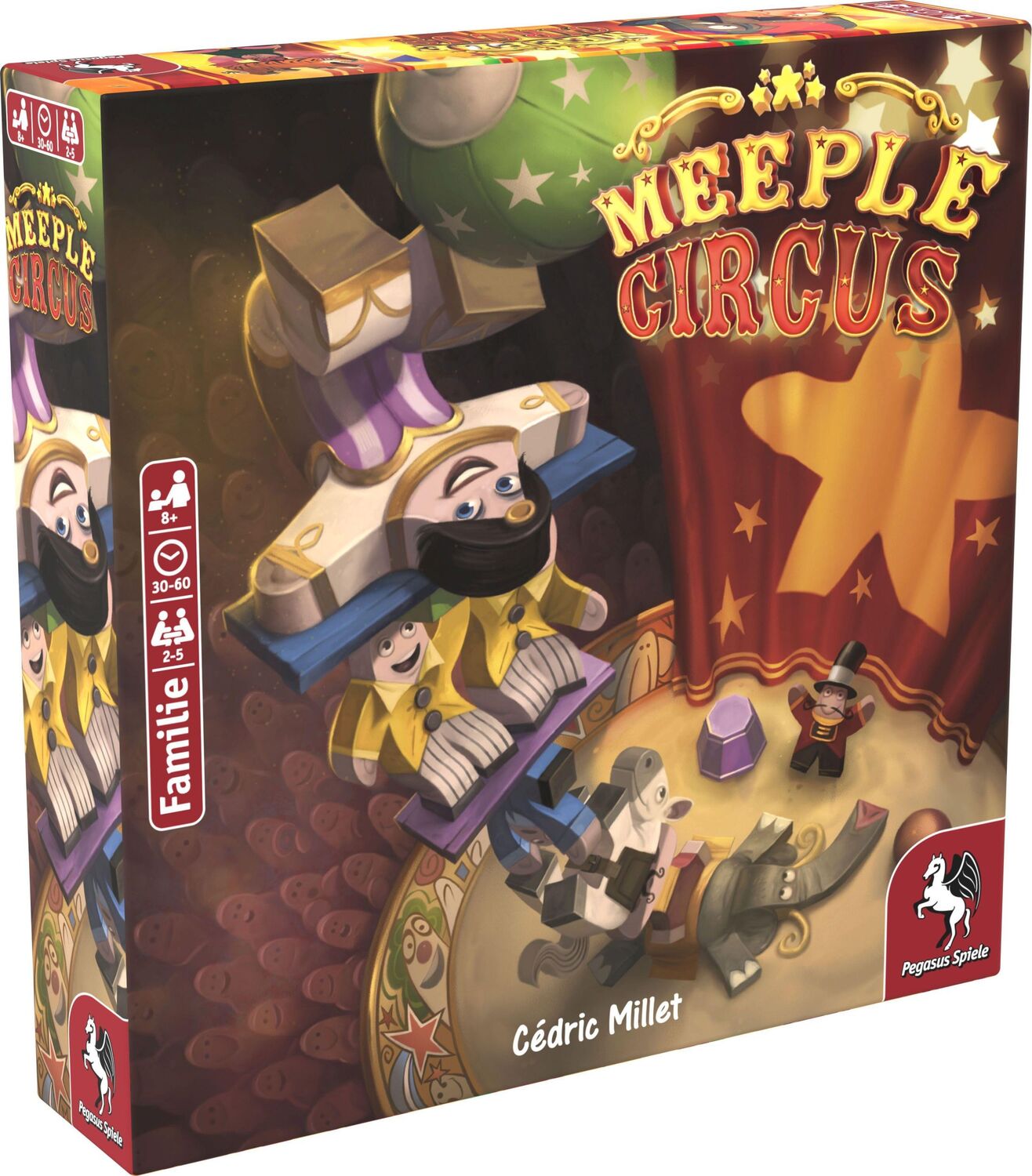 Bild: 4250231716478 | Meeple Circus (deutsche Ausgabe) | Spiel | 57022G | Deutsch | 2018