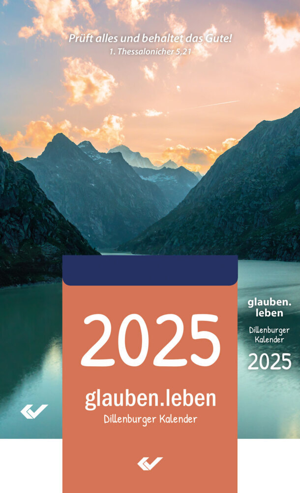 Cover: 9783863539573 | glauben.leben 2025 (Abreißkalender) | Dillenburger Kalender | Kalender