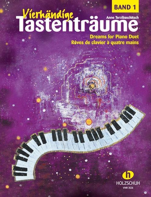 Cover: 4031659035316 | Vierhändige Tastenträume 1 | 25 Klavierstücke zu vier Händen | Deutsch