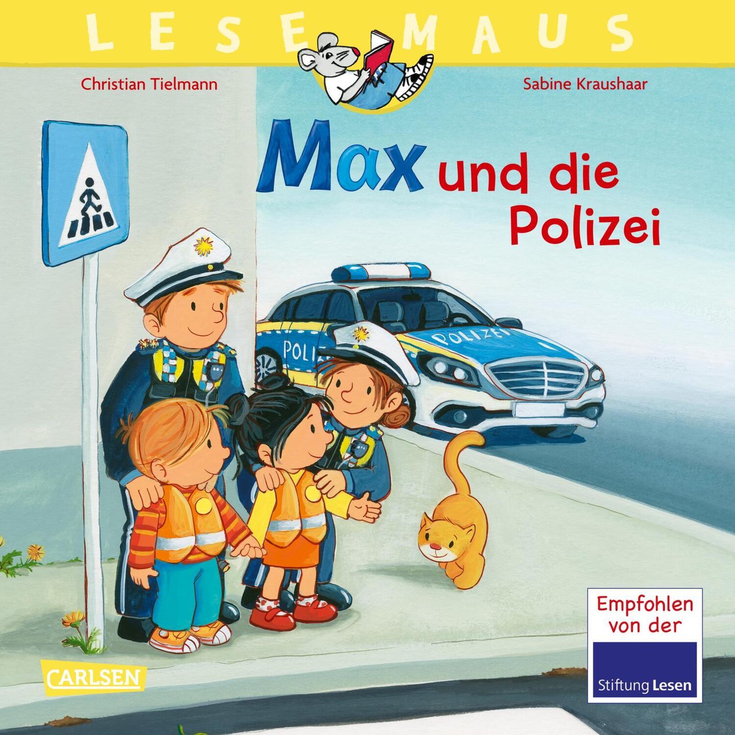 Cover: 9783551081155 | LESEMAUS 15: Max und die Polizei | Christian Tielmann | Taschenbuch