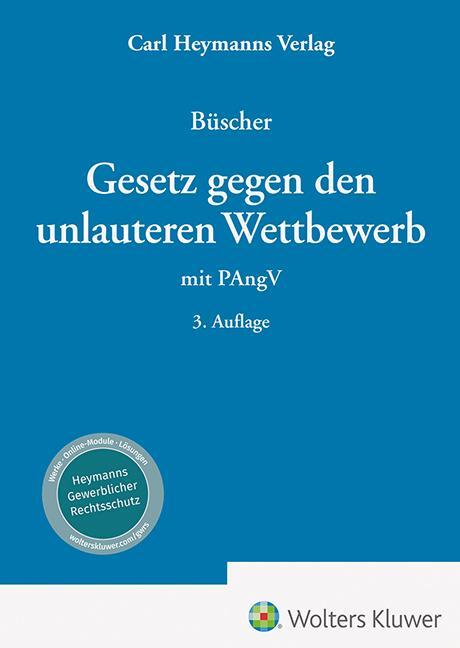 Cover: 9783452302670 | Gesetz gegen den unlauteren Wettbewerb - Kommentar | mit PAngV | Buch