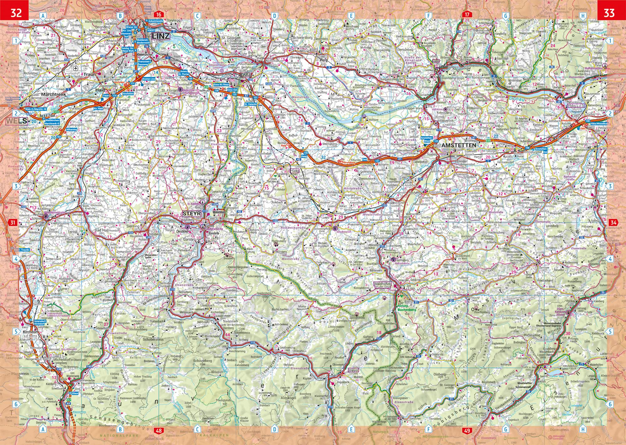 Bild: 9783707921991 | Österreich, Autoatlas 1:200.000, freytag &amp; berndt | freytag &amp; berndt