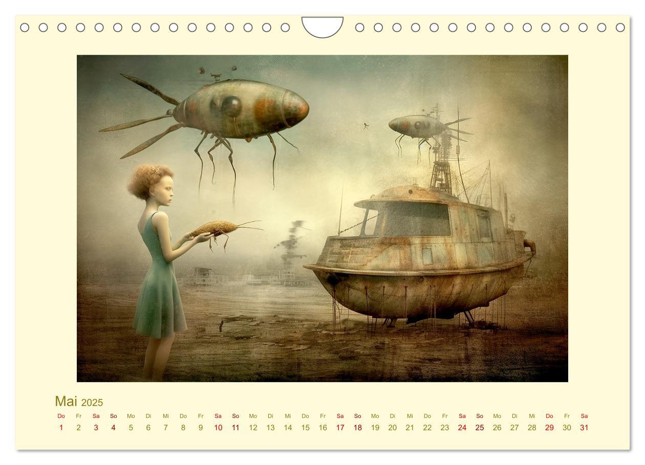 Bild: 9783383838316 | Surreale Alienwelt (Wandkalender 2025 DIN A4 quer), CALVENDO...