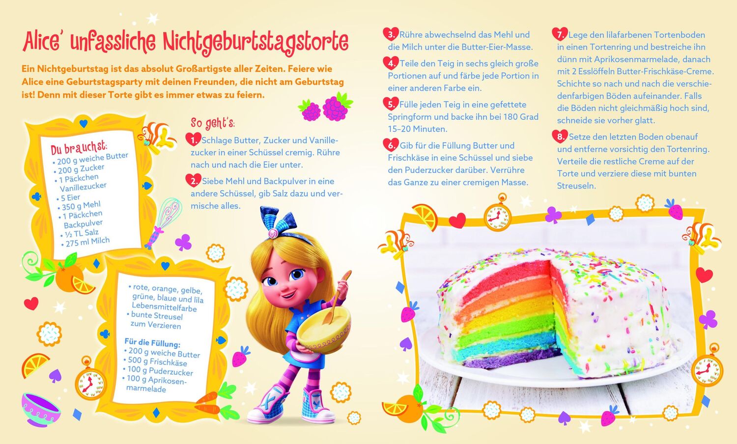 Bild: 9783833243097 | Alice in der Wunderland-Bäckerei: Meine ersten Freunde | Panini | Buch