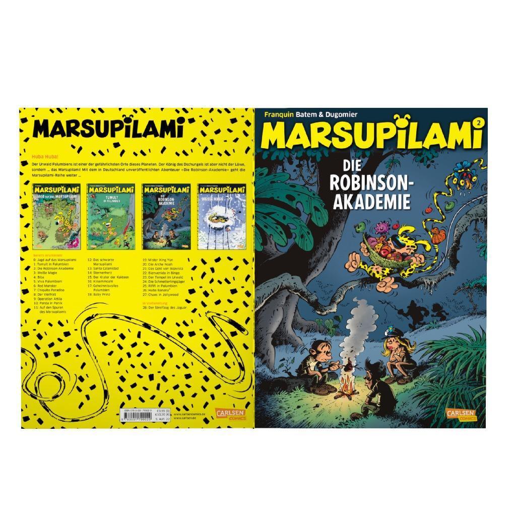 Bild: 9783551799029 | Marsupilami 02: Die Robinson-Akademie | André Franquin (u. a.) | Buch