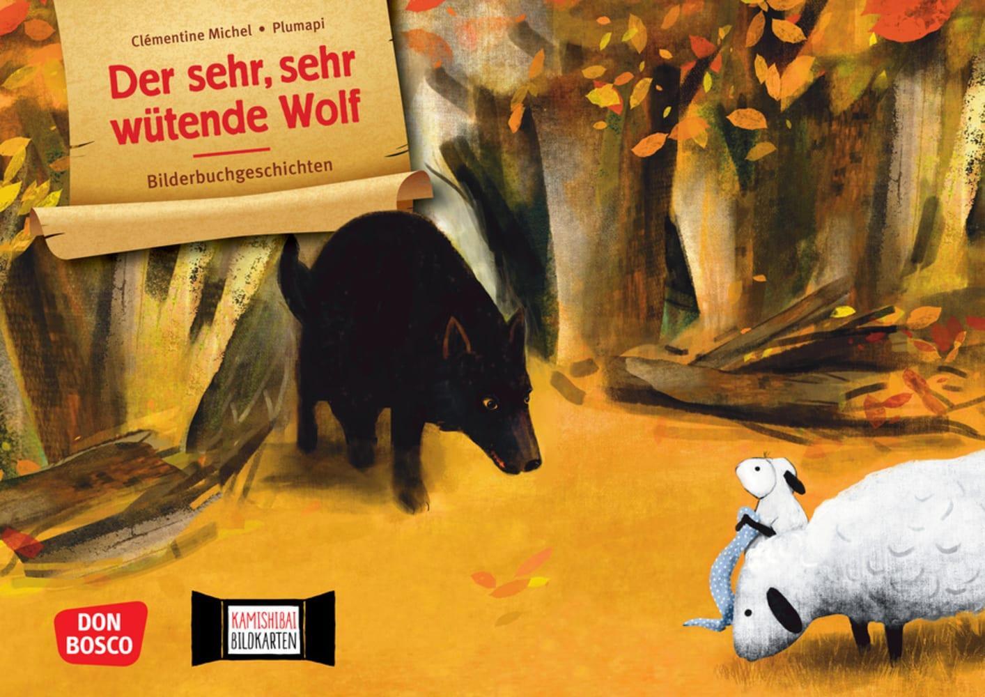 Cover: 4260694922385 | Der sehr, sehr wütende Wolf. Kamishibai Bildkartenset | Michel | Stück