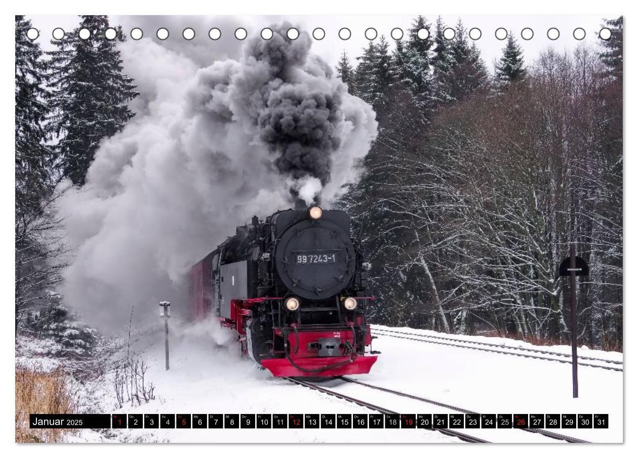 Bild: 9783435532261 | Der Harz - Sagenumwoben und Wildromantisch (Tischkalender 2025 DIN...