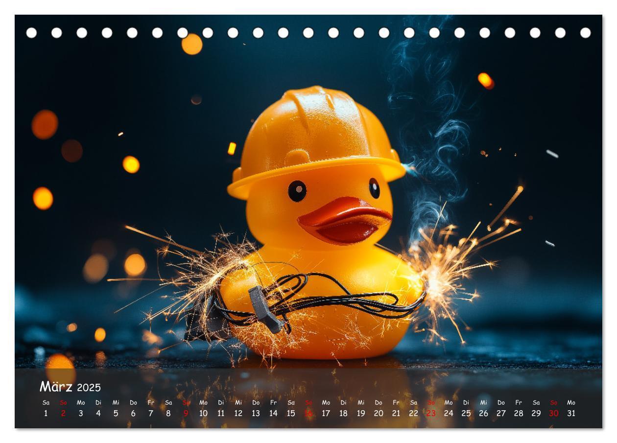 Bild: 9783457206980 | Badeenten Kalender - Quietscheenten in der Berufswelt...