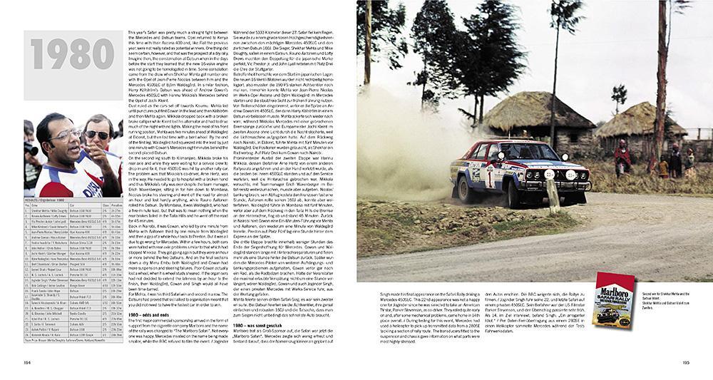 Bild: 9783927458086 | Safari Rally | 50 Jahre, der härtesten Rallye der Welt | Klein (u. a.)