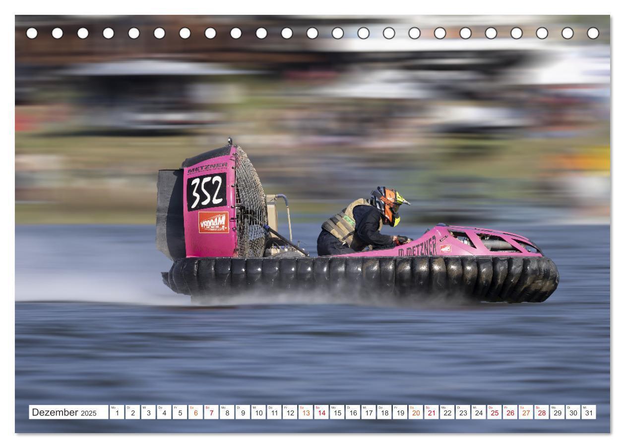 Bild: 9783457207161 | Hovercraft Formel 1 Weltmeisterschaft (Tischkalender 2025 DIN A5...