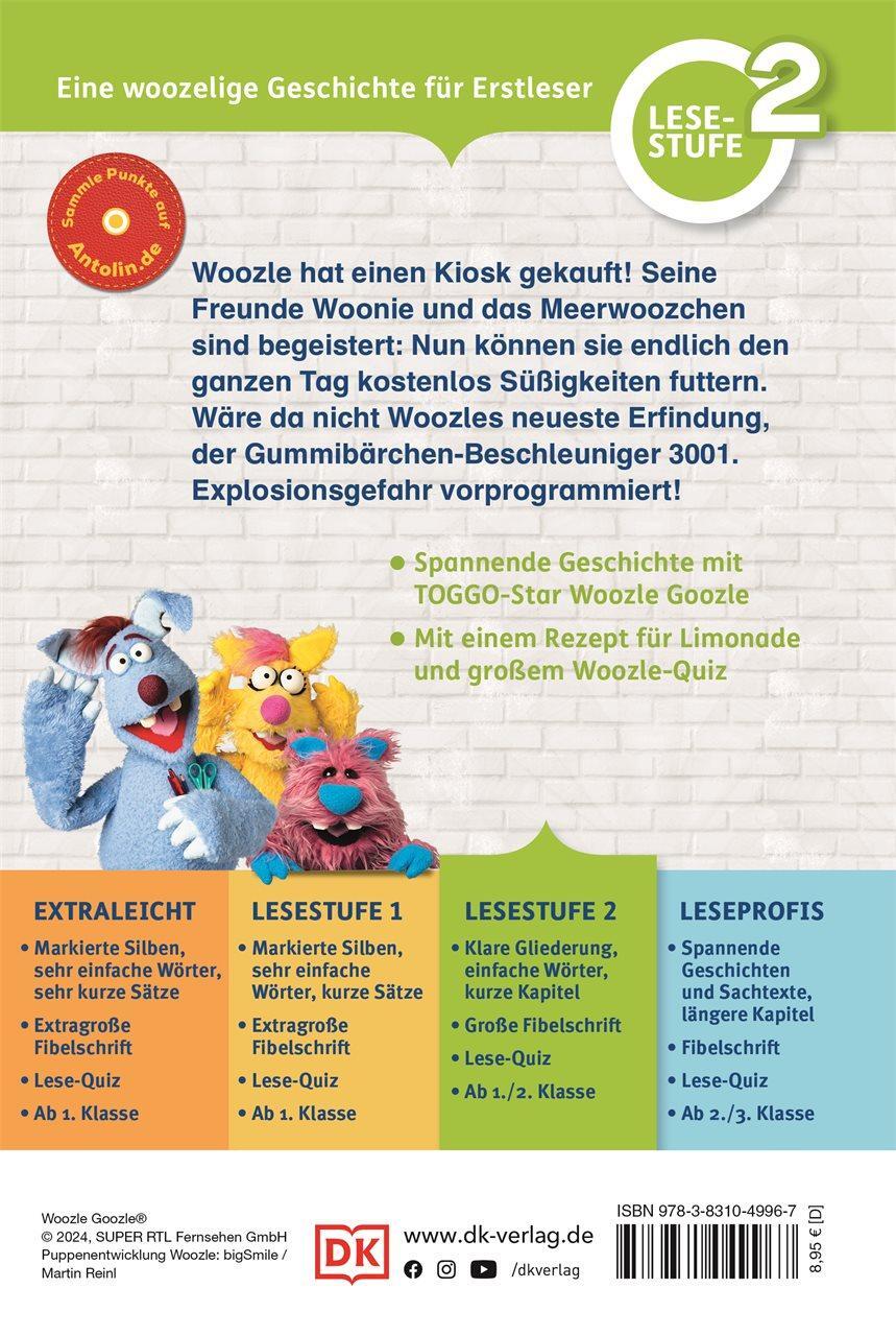 Rückseite: 9783831049967 | SUPERLESER! Woozle Die Serie: Gummibärchenalarm am Kiosk | Fischer