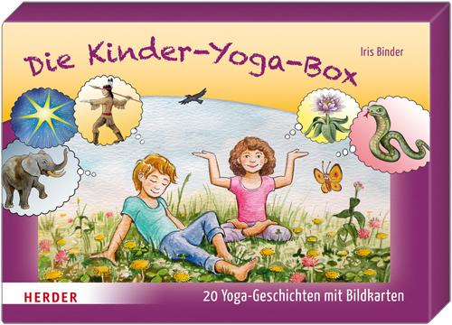 Cover: 9783451348532 | Die Kinder-Yoga-Box | 20 Yoga-Geschichten mit Bildkarten | Iris Binder