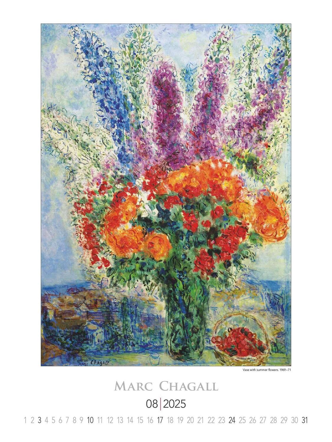 Bild: 4251732344030 | Marc Chagall 2025 - Bild-Kalender 42x56 cm - Kunst-Kalender -...