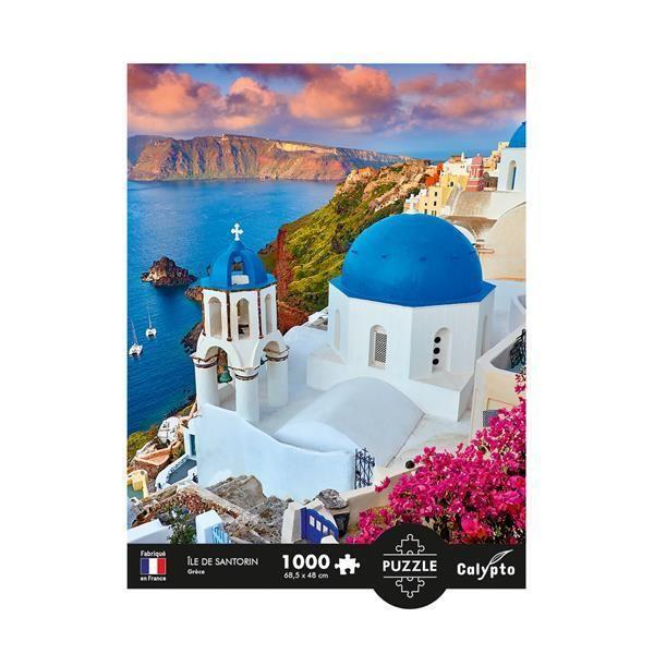 Bild: 3760124870527 | Calypto - Santorini 1000 Teile Puzzle | Sentosphere | Spiel | 3907052