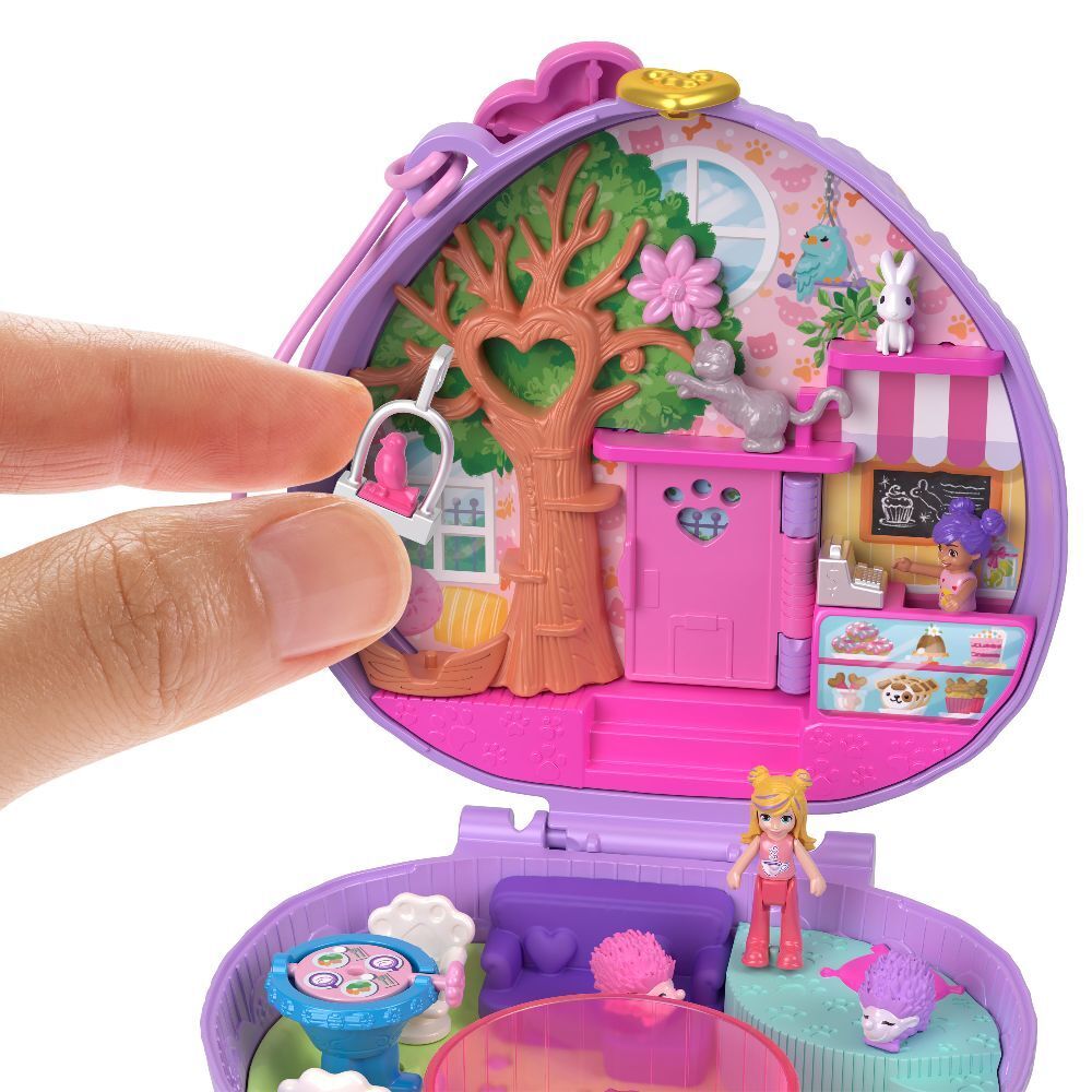 Bild: 194735173860 | Polly Pocket Hedgehog Coffee Shop | Stück | Blister | HRD37 | Mattel