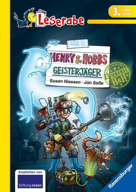 Cover: 9783473361588 | Leserabe - 3. Lesestufe: Henry &amp; Hobbs. Geisterjäger | Susan Niessen