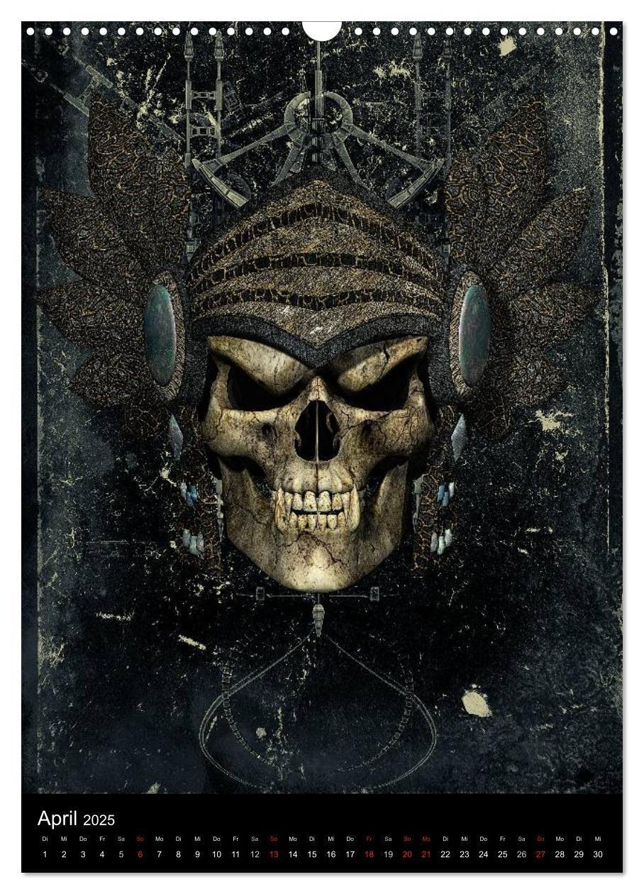 Bild: 9783457062609 | S.O.D. - Skulls Of Death Vol. I - Totenkopf Artworks (Wandkalender...