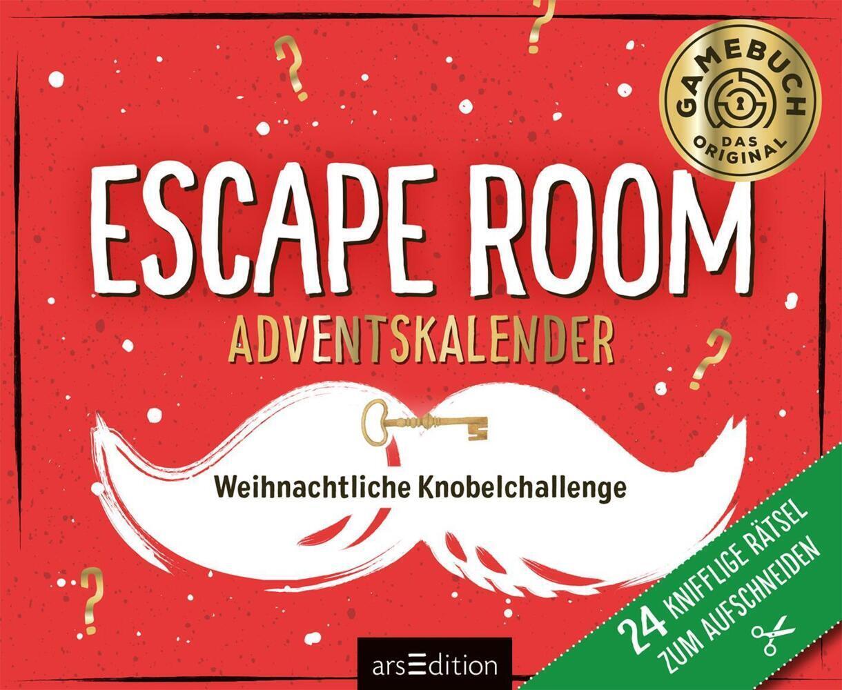 Bild: 9783845849256 | Escape Room Adventskalender. Weihnachtliche Knobelchallenge | Buch