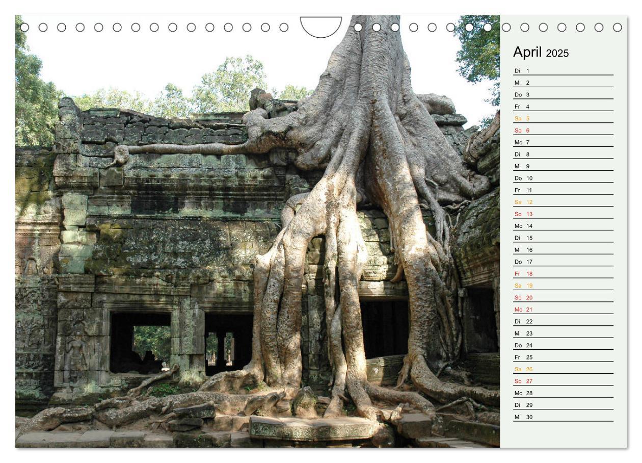 Bild: 9783435146703 | Asien - Thailand und Kambodscha (Wandkalender 2025 DIN A4 quer),...