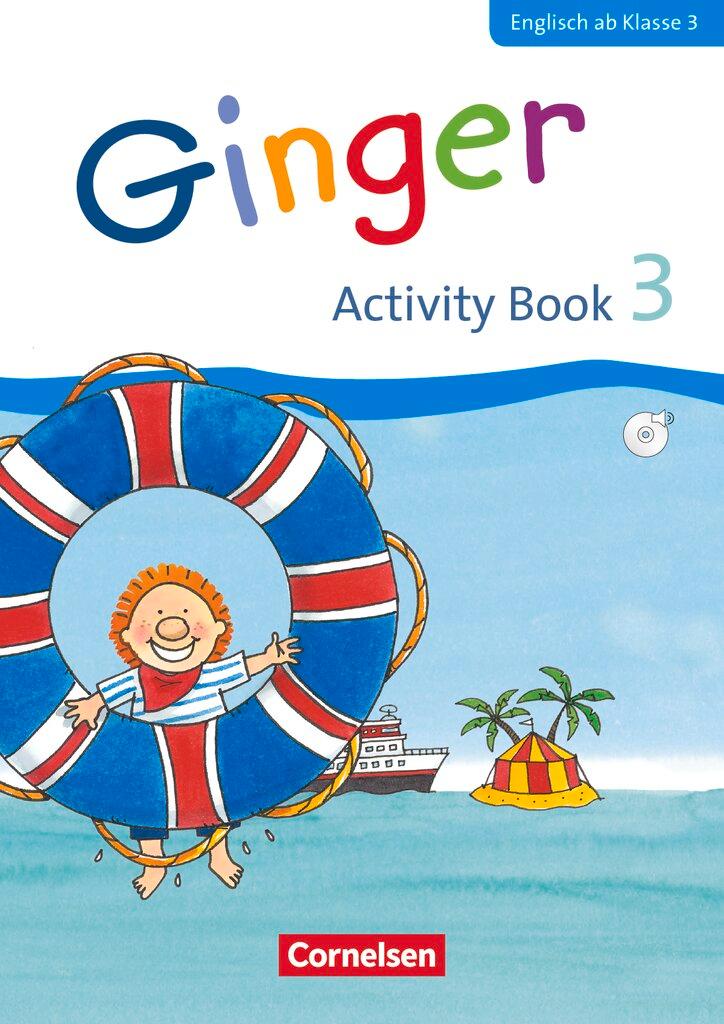 Cover: 9783060834020 | Ginger 3. Schuljahr. Activity Book mit Audio-CD und Minibildkarten