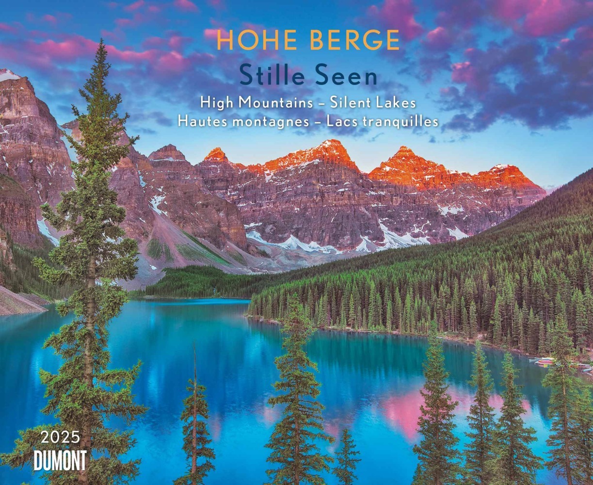 Cover: 4250809653570 | DUMONT - Hohe Berge - Stille Seen 2025 Wandkalender, 52x42,5cm,...