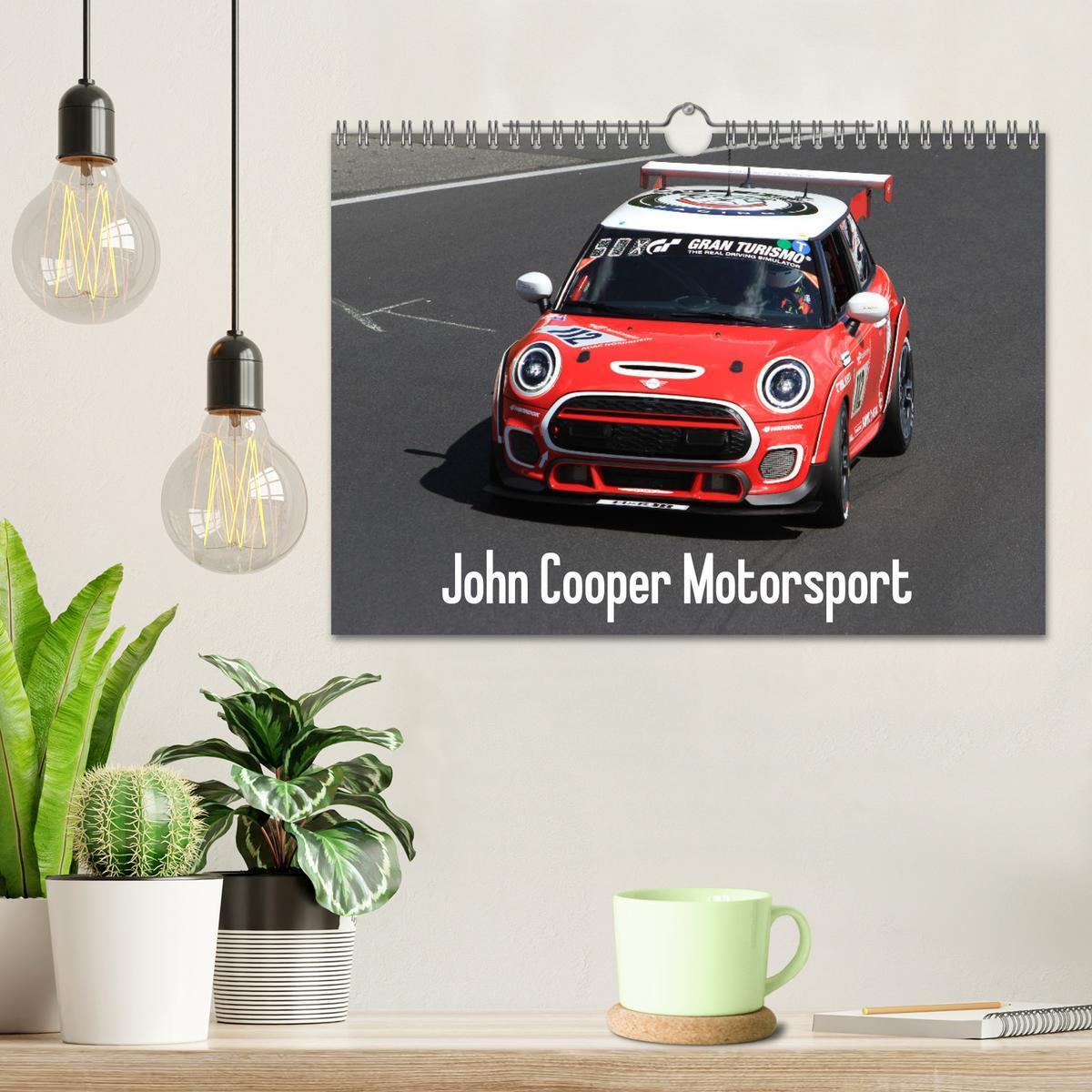 Bild: 9783435832972 | John Cooper Motorsport (Wandkalender 2025 DIN A4 quer), CALVENDO...