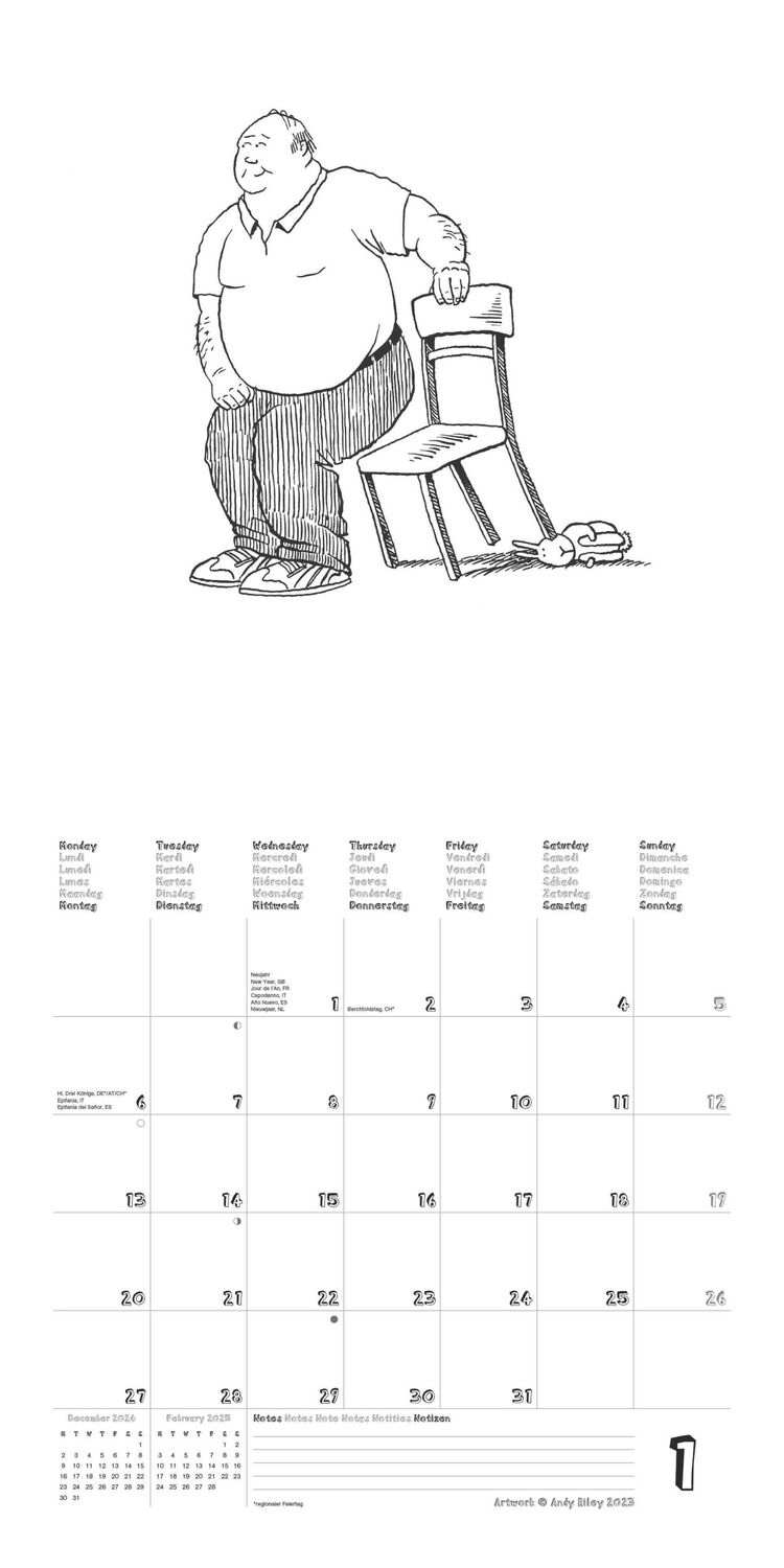 Bild: 4002725987938 | Bunny Suicides 2025 - Wand-Kalender - Broschüren-Kalender - 30x30 -...