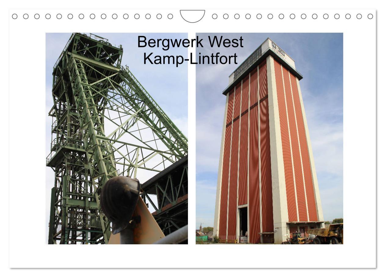 Cover: 9783435289608 | Bergwerk West Kamp-Lintfort (Wandkalender 2025 DIN A4 quer),...