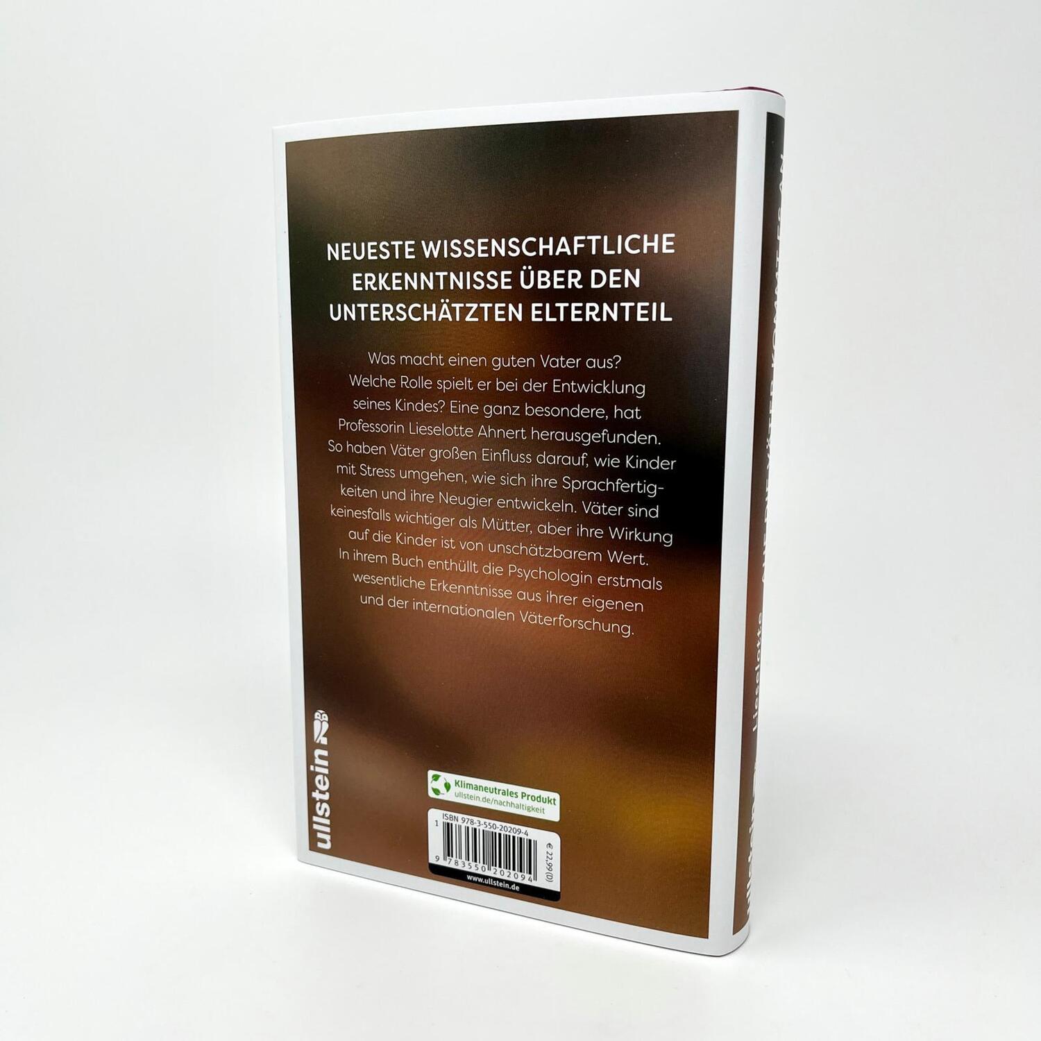 Bild: 9783550202094 | Auf die Väter kommt es an | Lieselotte Ahnert | Buch | 288 S. | 2023