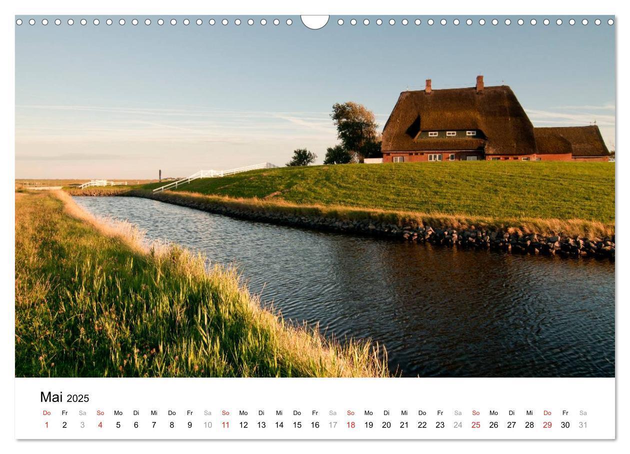 Bild: 9783435570010 | Hallig Hooge - zwischen Himmel und Erde (Wandkalender 2025 DIN A3...