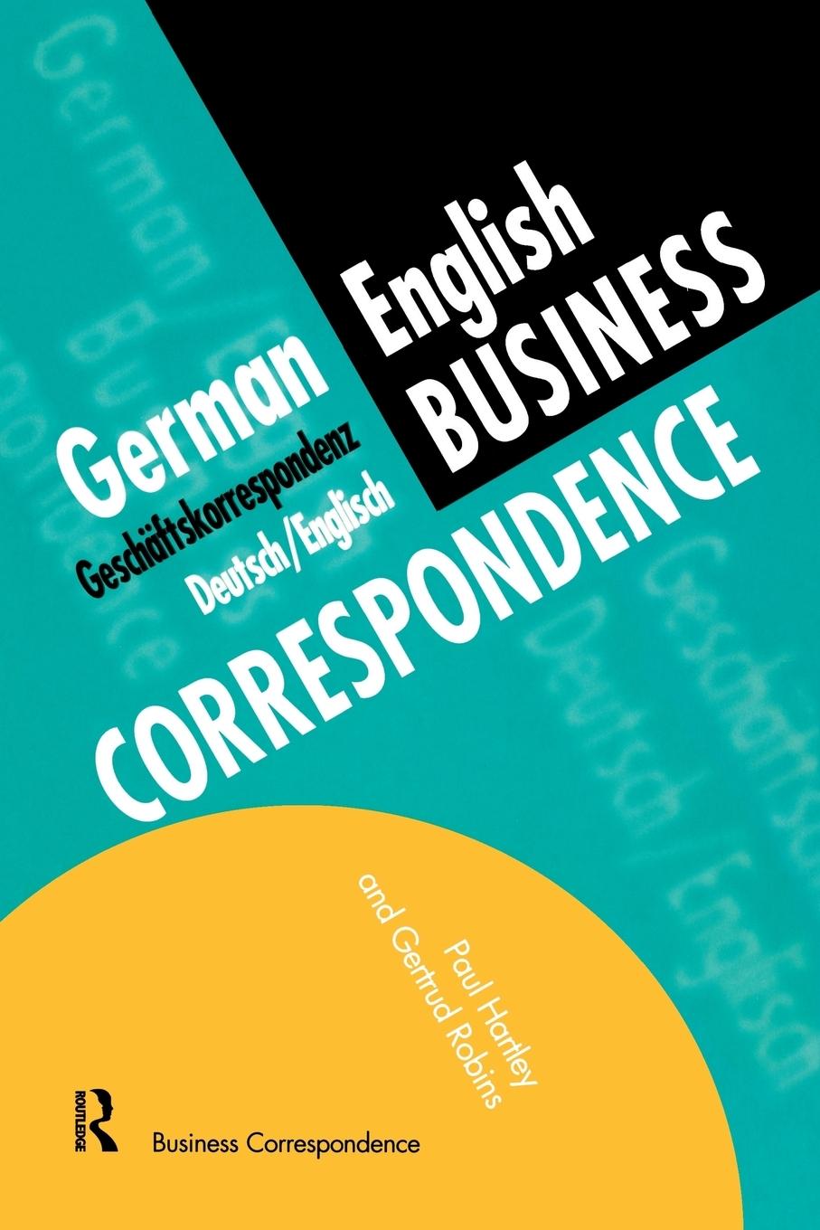 Cover: 9780415137140 | German/English Business Correspondence | Paul Hartley (u. a.) | Buch