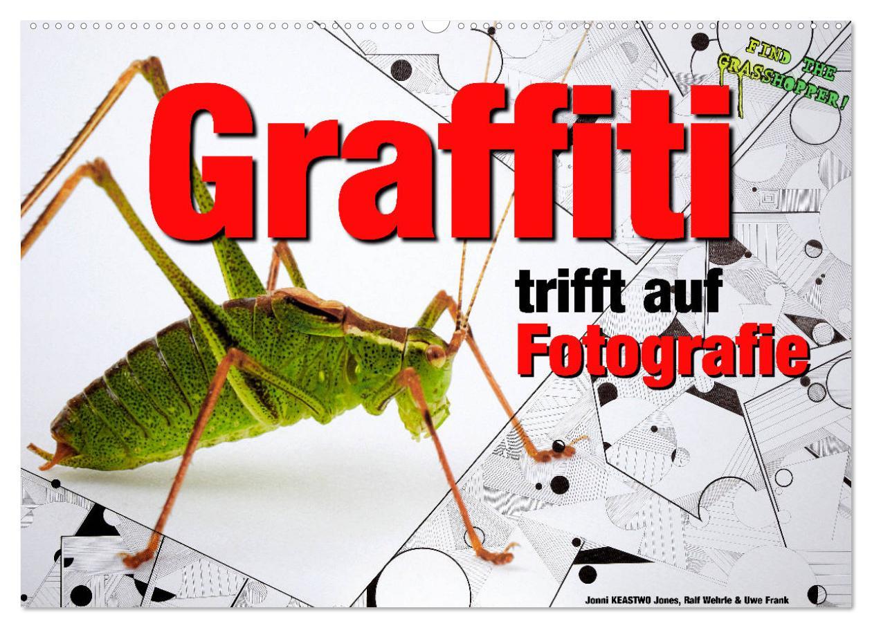 Cover: 9783435453528 | Graffiti trifft auf Fotografie (Wandkalender 2025 DIN A2 quer),...