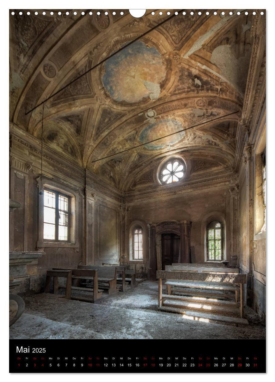 Bild: 9783435987184 | Lost Places - Verlassene Kirchen (Wandkalender 2025 DIN A3 hoch),...