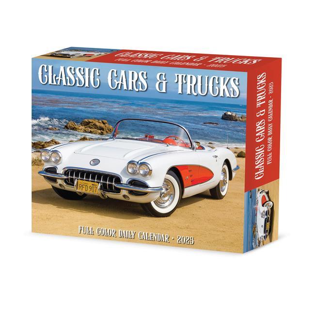 Cover: 9781549240744 | Classic Cars &amp; Trucks 2025 6.2 X 5.4 Box Calendar | Willow Creek Press