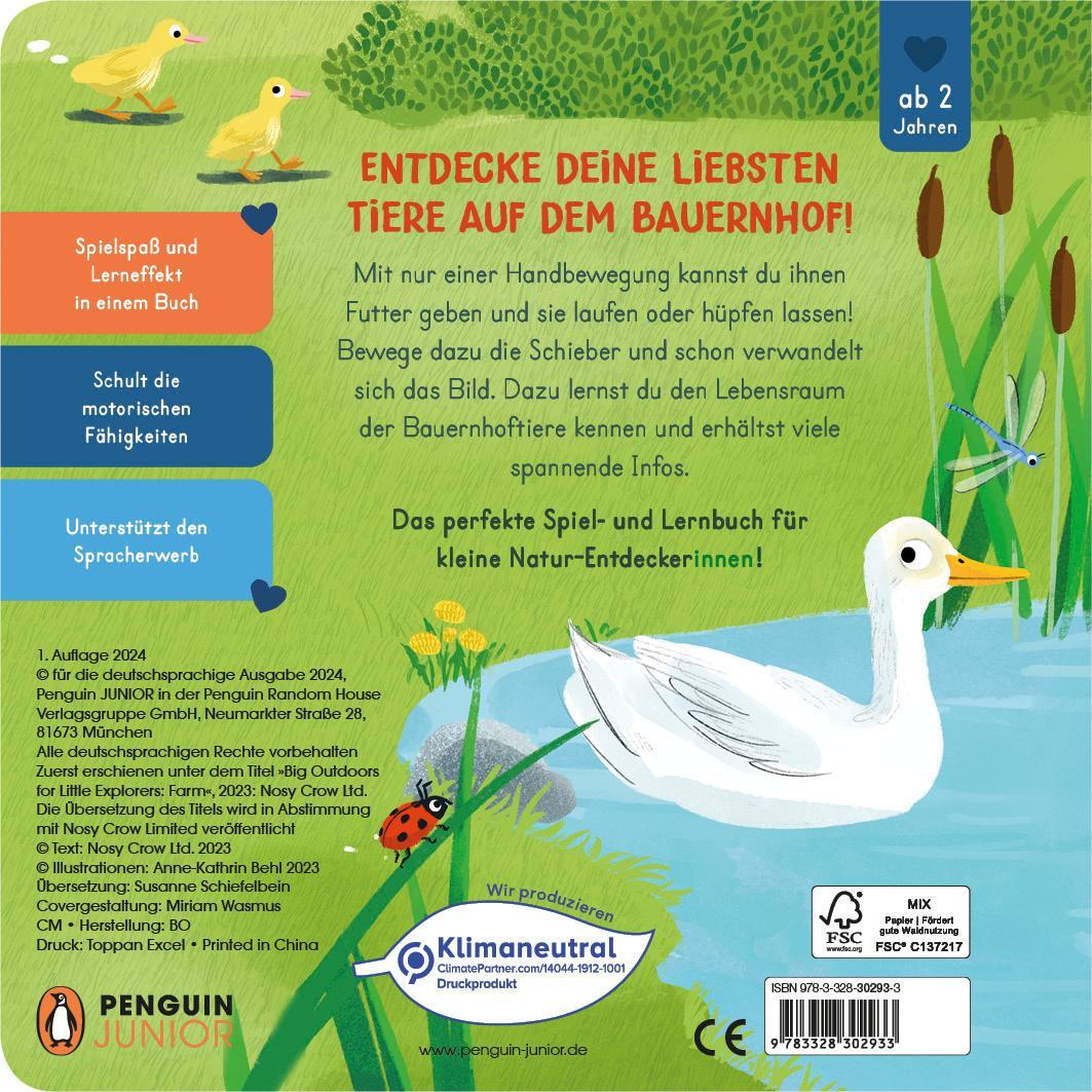 Bild: 9783328302933 | Komm mit nach draußen! - Tiere auf dem Bauernhof | Buch | 10 S. | 2024