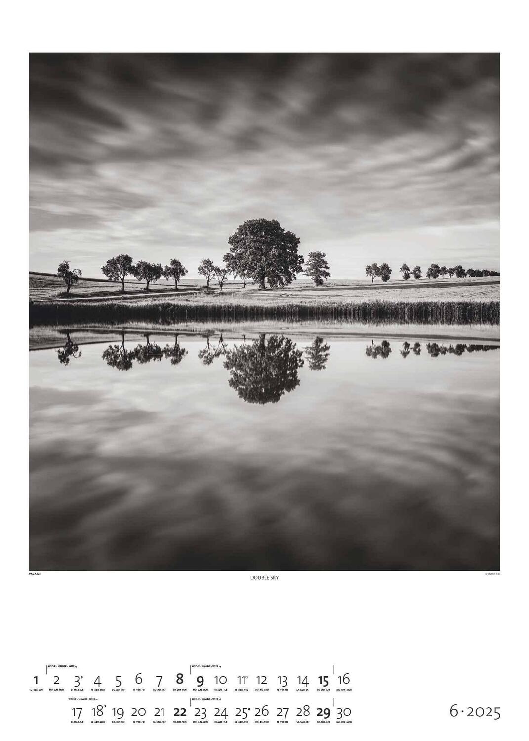 Bild: 4251734300676 | Black &amp; White 2025 - Bildkalender 50x70 cm - Wandkalender XL -...