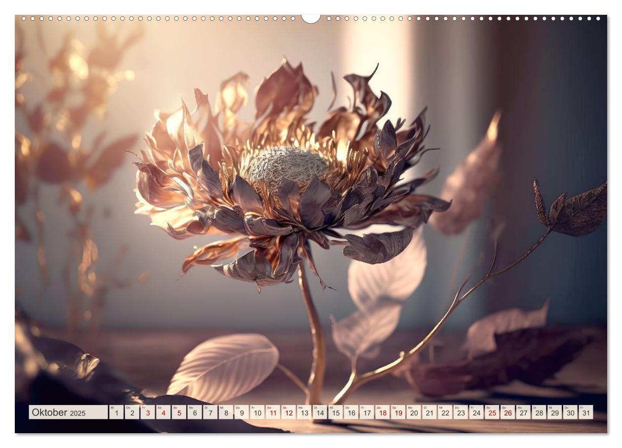 Bild: 9783383915260 | Blumen Traum (Wandkalender 2025 DIN A2 quer), CALVENDO Monatskalender