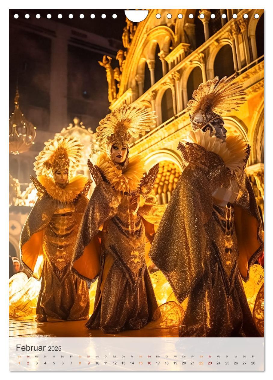 Bild: 9783435873814 | Karneval in Venedig (Wandkalender 2025 DIN A4 hoch), CALVENDO...