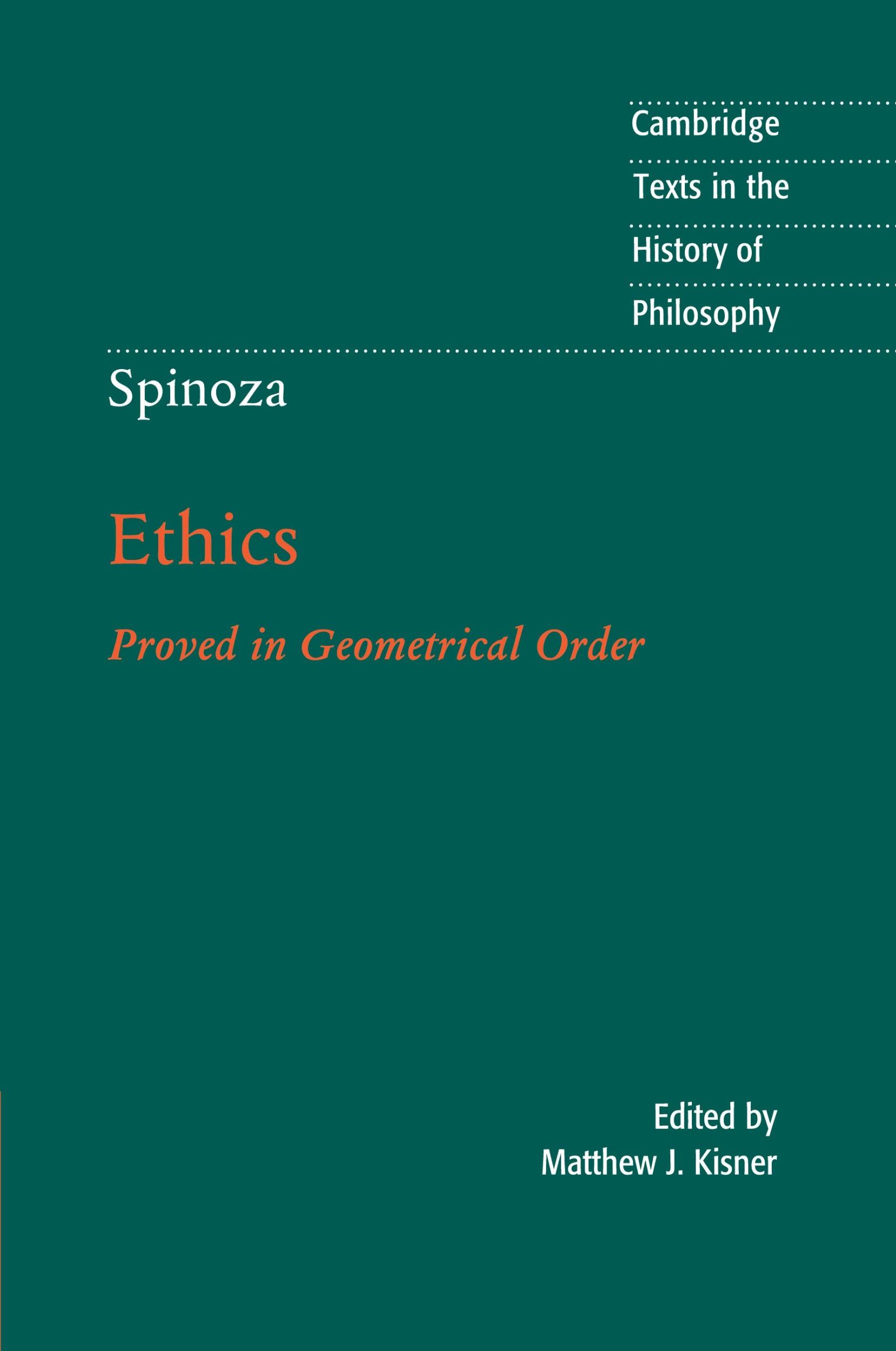 Cover: 9781107655638 | Spinoza | Ethics | Matthew Kisner | Taschenbuch | Englisch | 2018