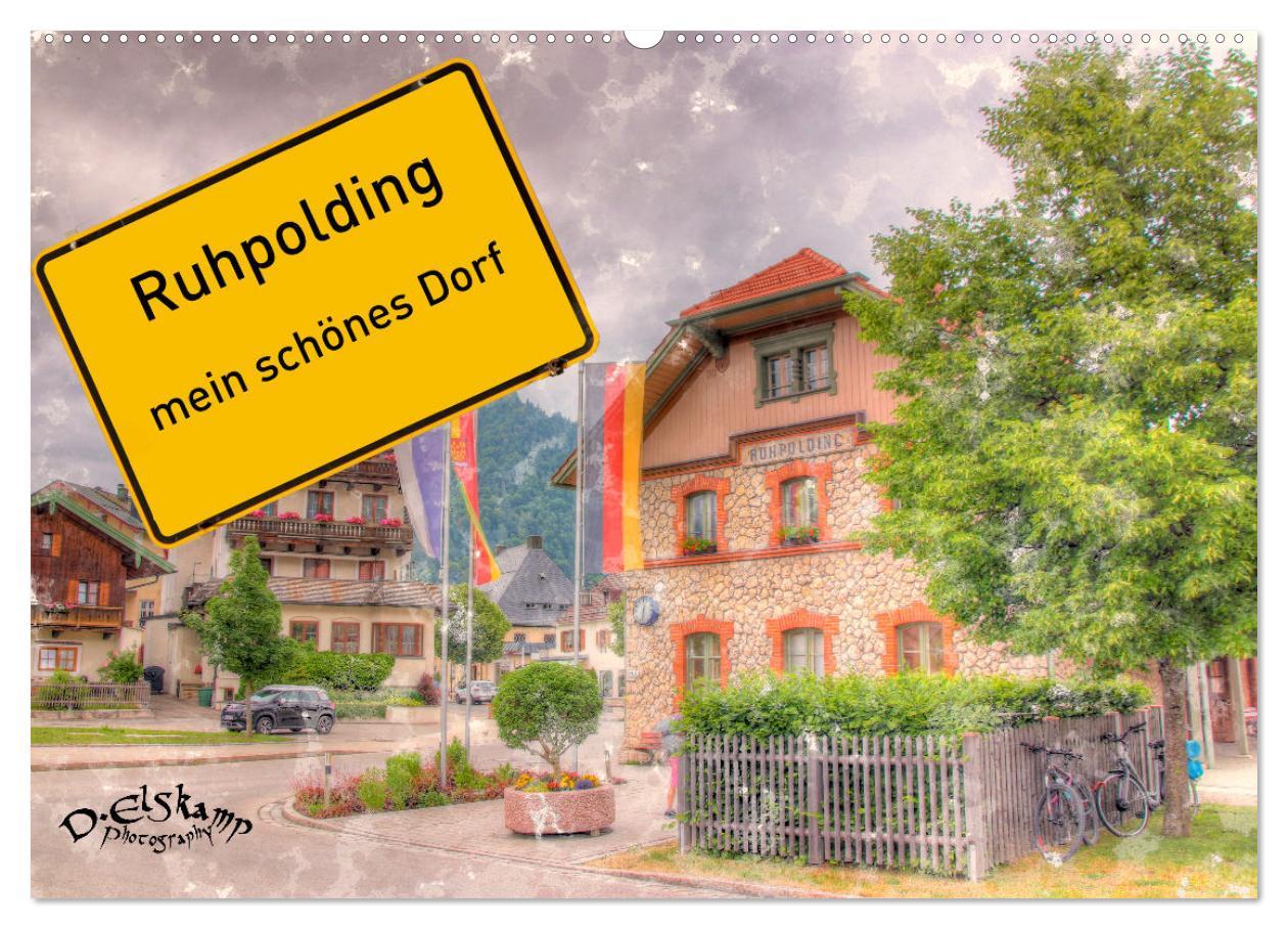 Cover: 9783435026753 | Ruhpolding mein schönes Dorf (Wandkalender 2025 DIN A2 quer),...