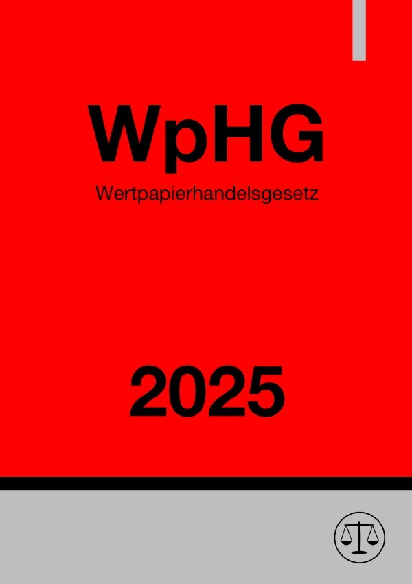 Cover: 9783818778873 | Wertpapierhandelsgesetz - WpHG 2025 | Ronny Studier | Taschenbuch